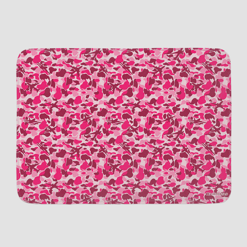 Camouflage Plane - Bath Mat