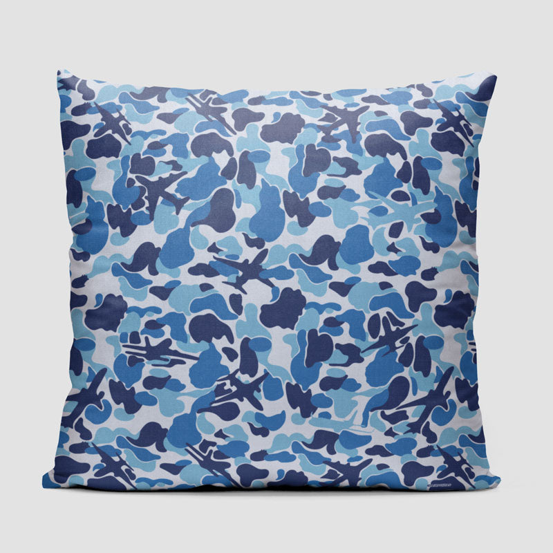 Camouflage Plane - Throw Pillow