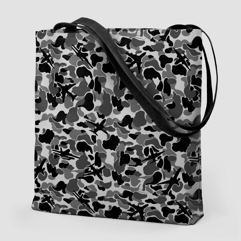 Camouflage Plane - Tote Bag