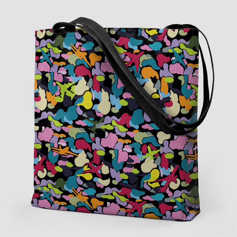 Camouflage Plane - Tote Bag
