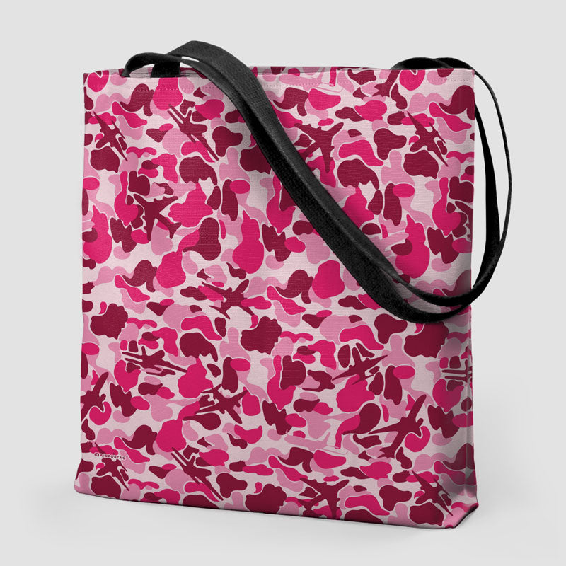 Camouflage Plane - Tote Bag