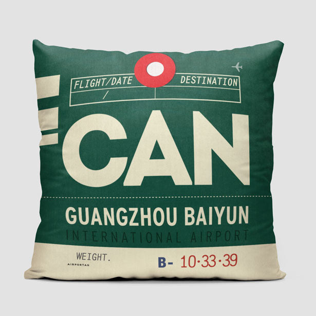 CAN - Throw Pillow - Airportag