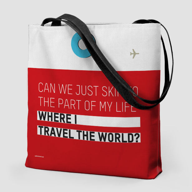 Can We Just - Tote Bag - Airportag