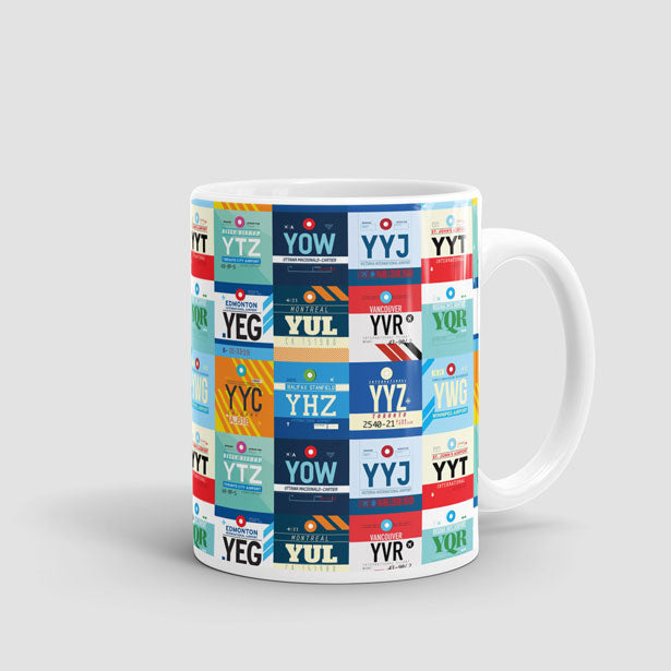 Canadian Airports - Mug - Airportag