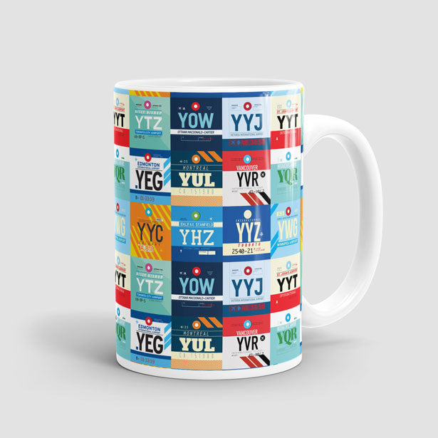 Canadian Airports - Mug - Airportag