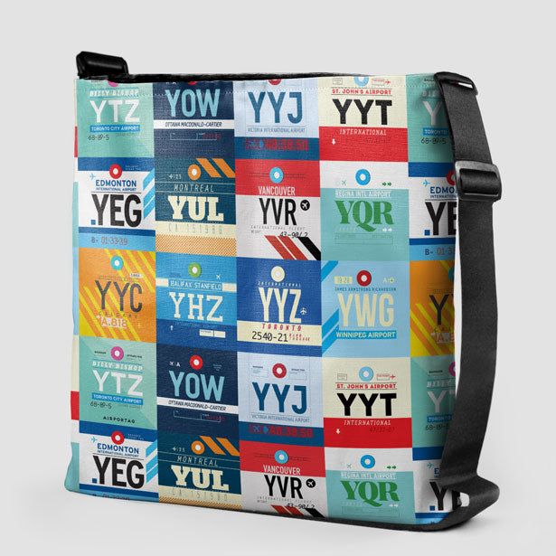 Canadian Airports - Tote Bag - Airportag