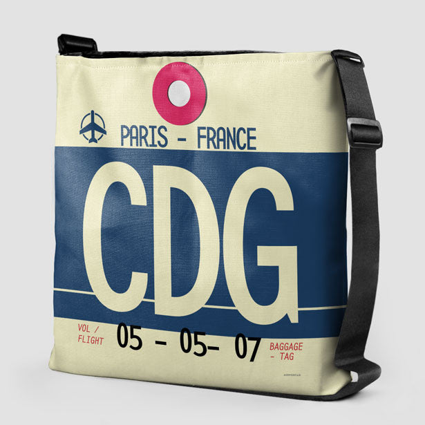 Tote Bag CDG Paris Roissy Charles de Gaulle Airport