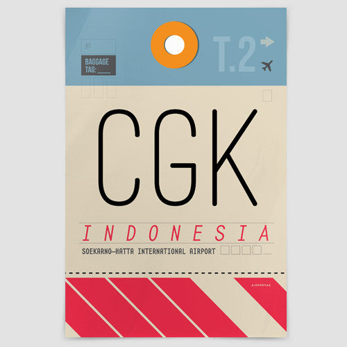 CGK - Poster - Airportag