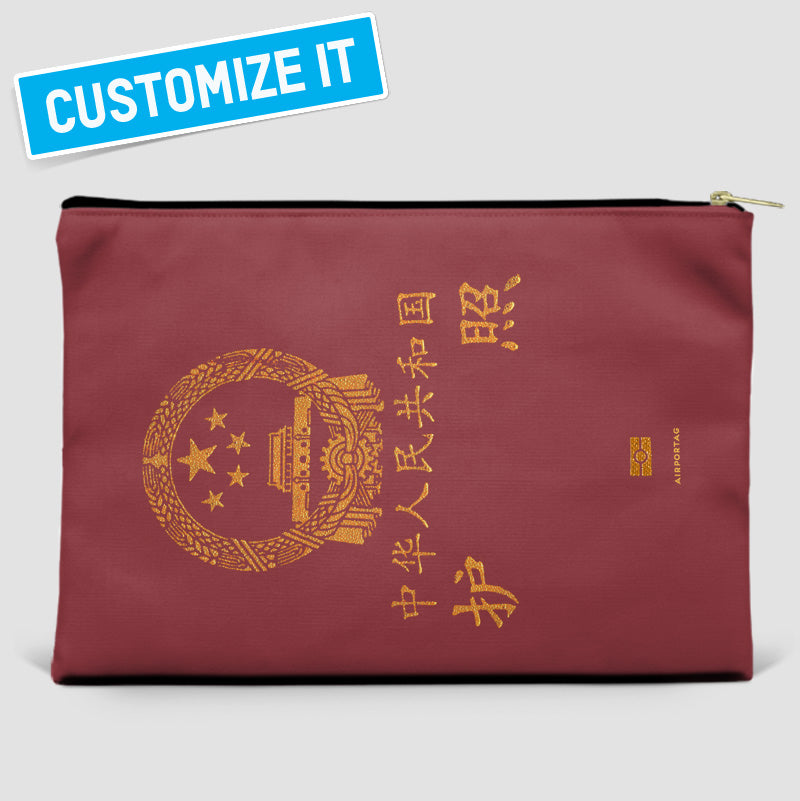 China - Passport Pouch Bag