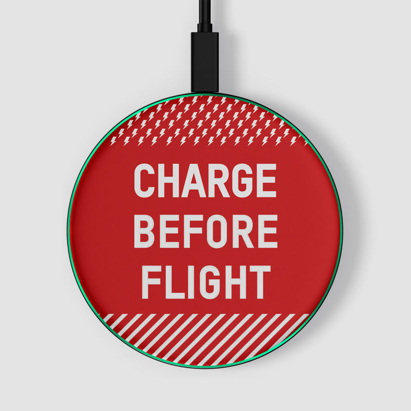 Charge Before Flight - Wireless Charger