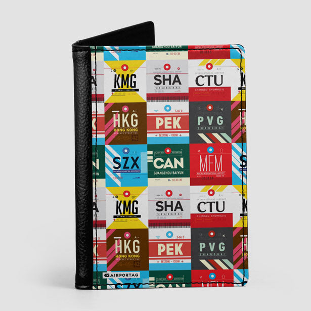 Chinese Airports - Passport Cover - Airportag