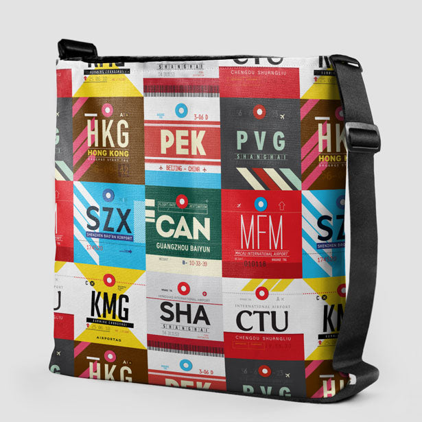Chinese Airports - Tote Bag - Airportag