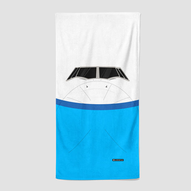 Boeing Cockpit - Beach Towel - Airportag