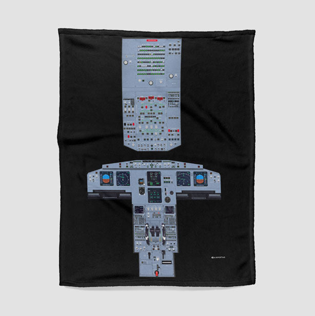 Cockpit Panel - Airbus - Blanket airportag.myshopify.com