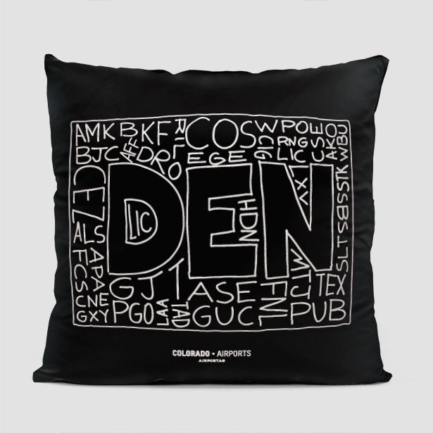 Colorado - Throw Pillow - Airportag