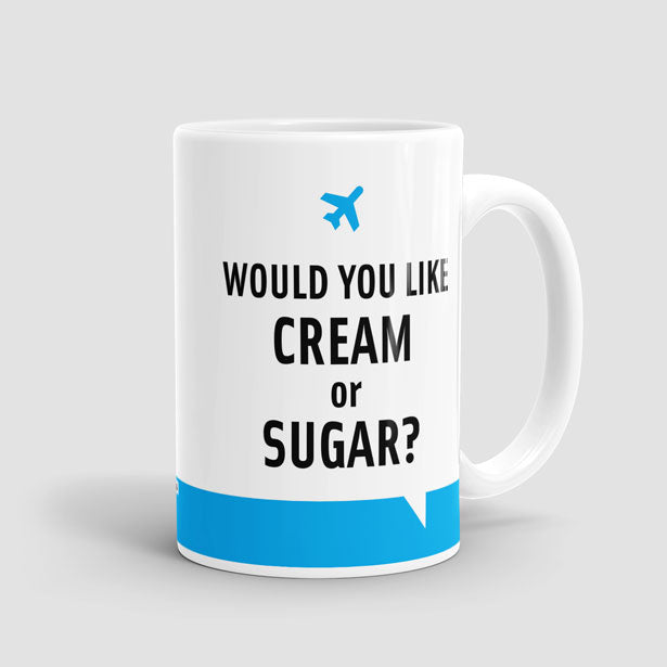 Cream or Sugar - Mug - Airportag