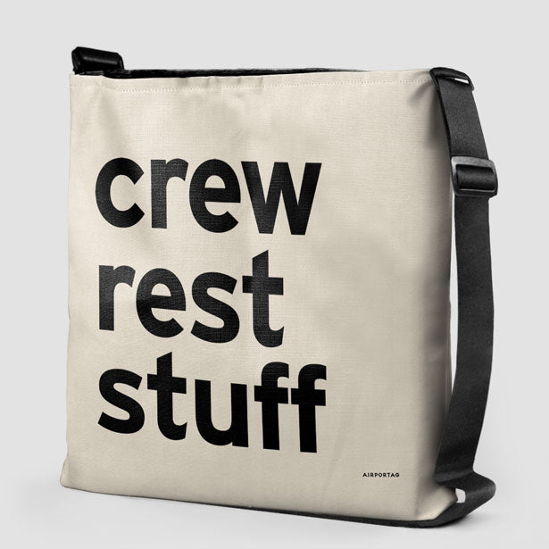 Crew Rest Stuff - Tote Bag airportag.myshopify.com