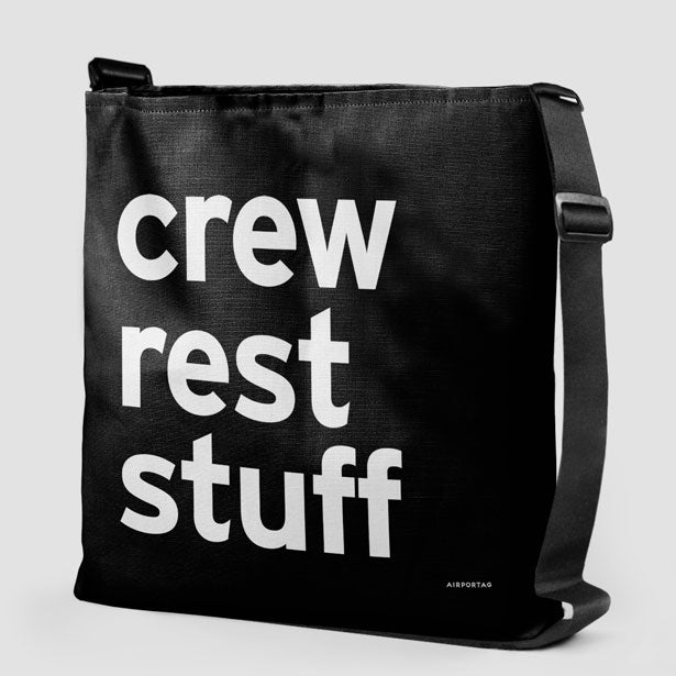 Crew Rest Stuff - Tote Bag airportag.myshopify.com