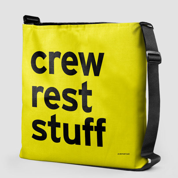 Crew Rest Stuff - Tote Bag airportag.myshopify.com