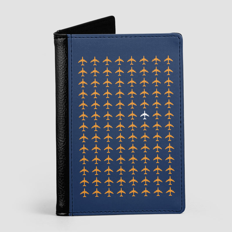 Avions de mots croisés - Couverture de passeport