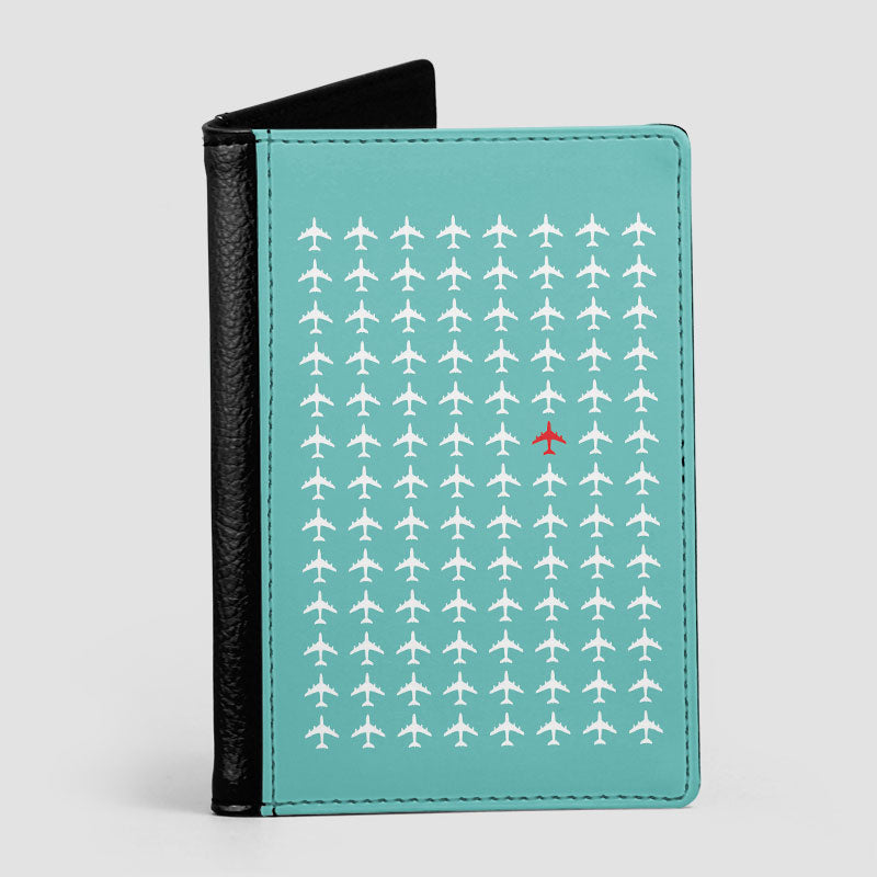 Avions de mots croisés - Couverture de passeport