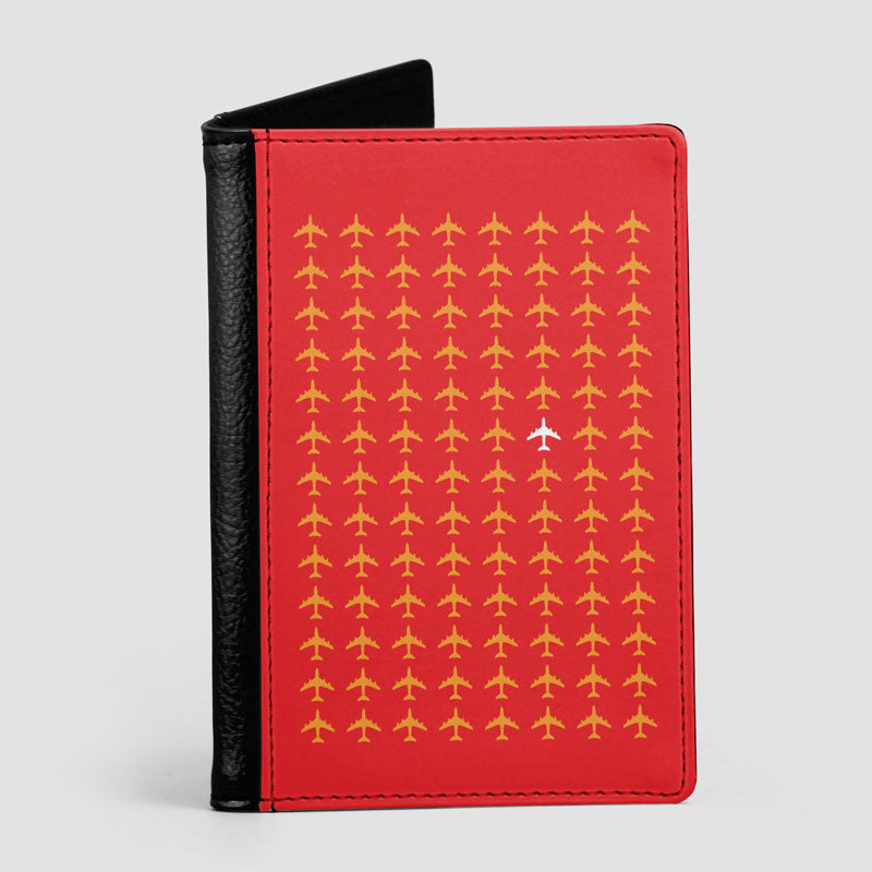 Avions de mots croisés - Couverture de passeport