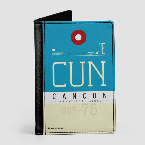 CUN - Passport Cover - Airportag