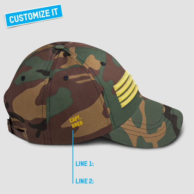 Pilot 4 Stripes - Classic Dad Cap airportag.myshopify.com