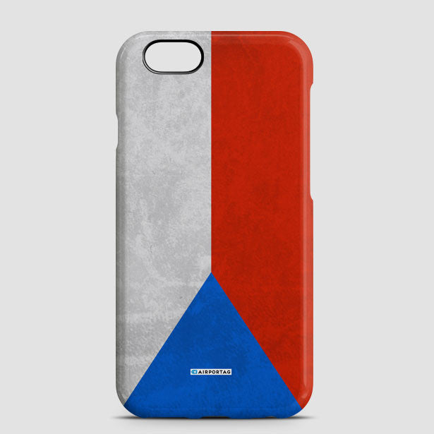 Czech Republic Flag - Phone Case - Airportag