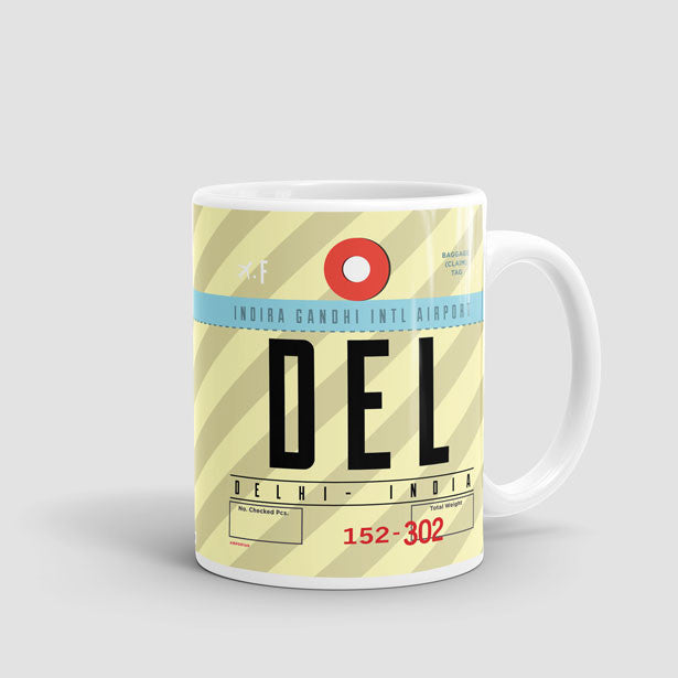 DEL - Mug - Airportag