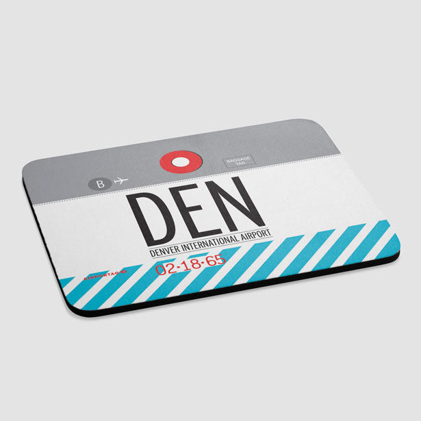 DEN - Mousepad - Airportag