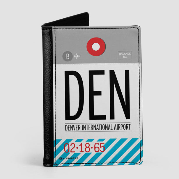 DEN - Passport Cover - Airportag