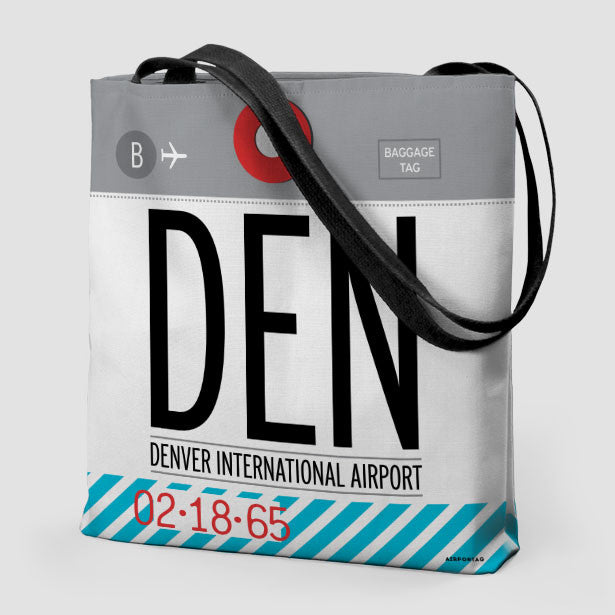 DEN - Tote Bag - Airportag