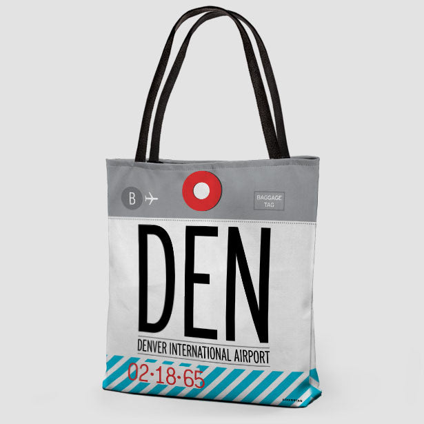 DEN - Tote Bag - Airportag