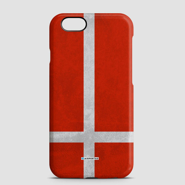 Danish Flag - Phone Case - Airportag