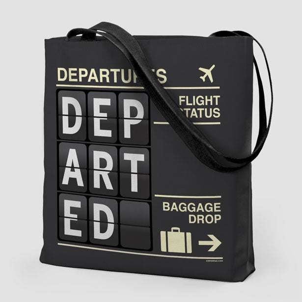 Departed - Tote Bag - Airportag