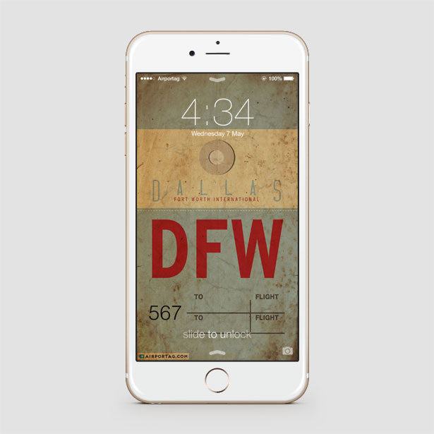 DFW - Phone Case - Airportag