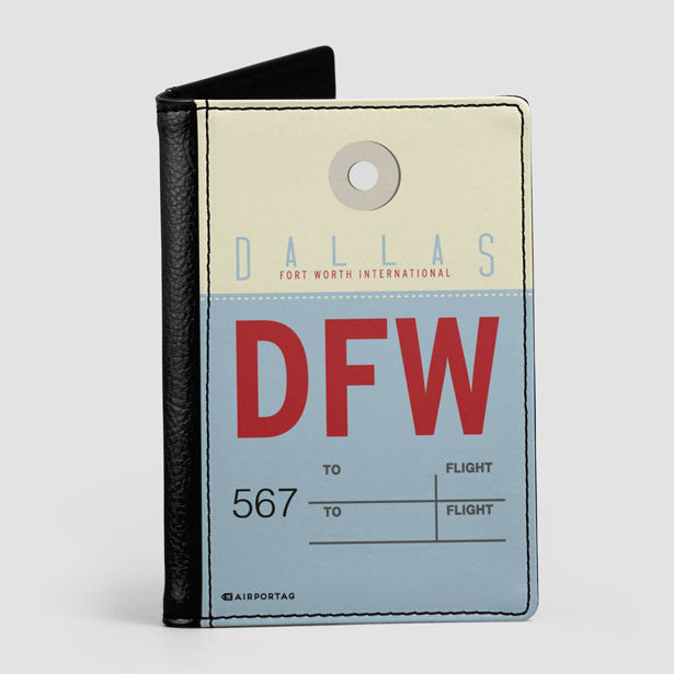 DFW - Passport Cover - Airportag