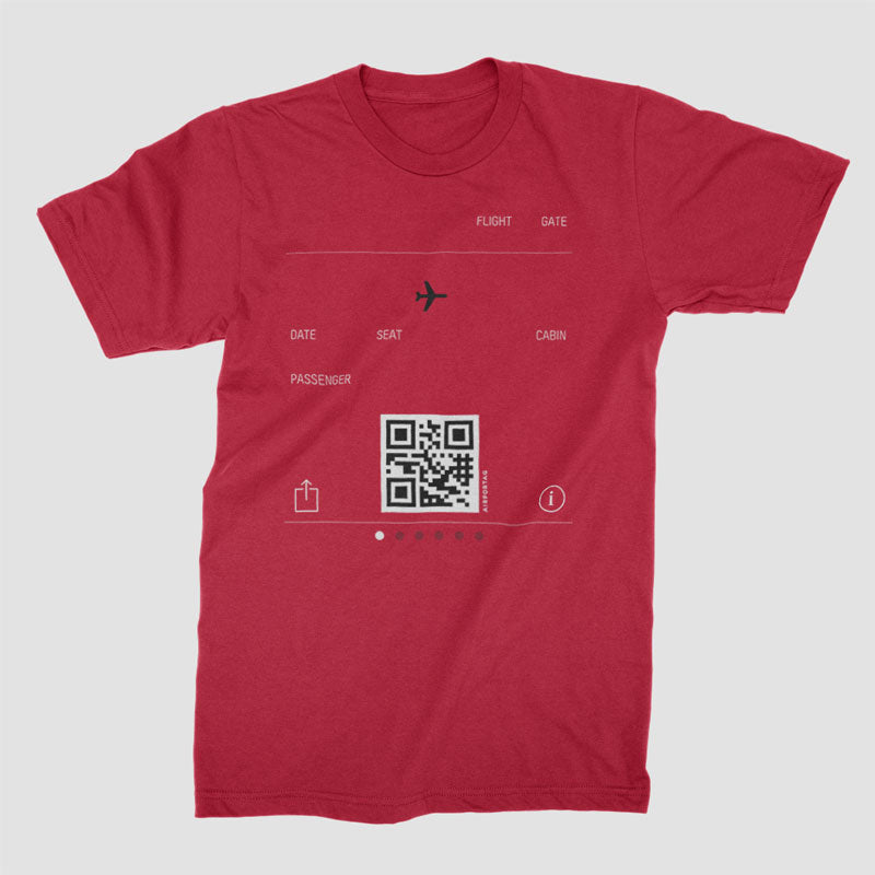 Digital Boarding Pass - T-Shirt airportag.myshopify.com