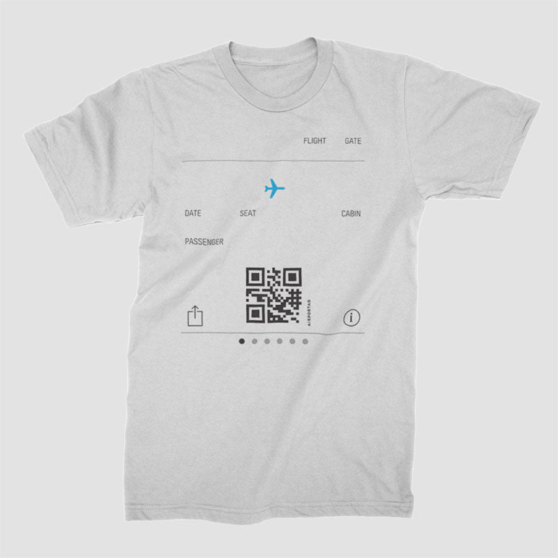 Digital Boarding Pass - T-Shirt airportag.myshopify.com