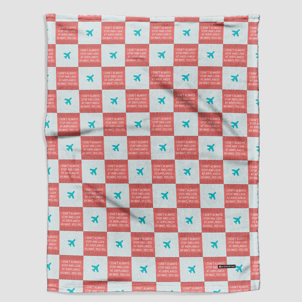 Look at Airplanes - Blanket - Airportag