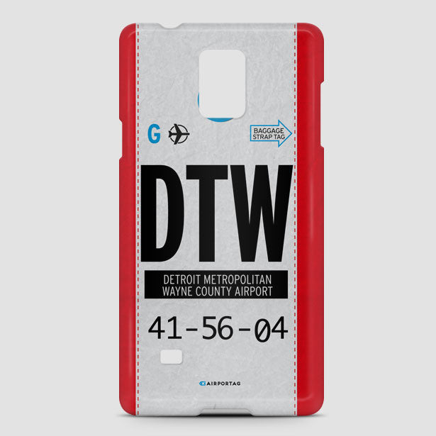 DTW - Phone Case - Airportag