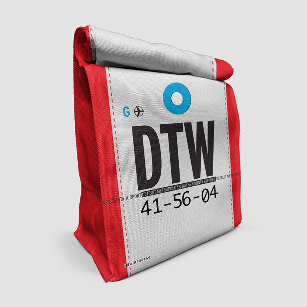 DTW - Lunch Bag airportag.myshopify.com