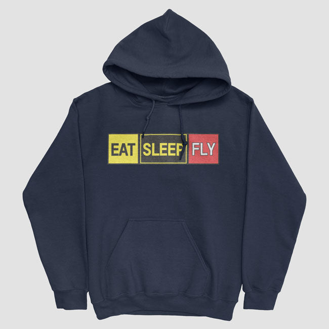 Eat Sleep Fly - Pullover Hoody - Airportag