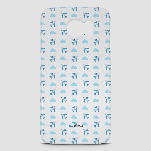 Emoji Cloud Plane - Phone Case - Airportag
