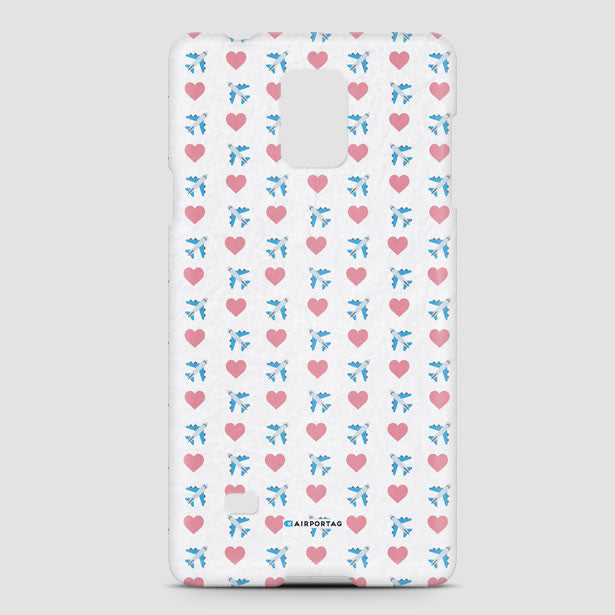 Emoji Heart Plane - Phone Case - Airportag