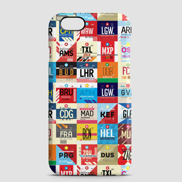 European Airports - Phone Case - Airportag