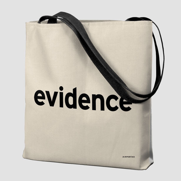 Evidence - Tote Bag airportag.myshopify.com