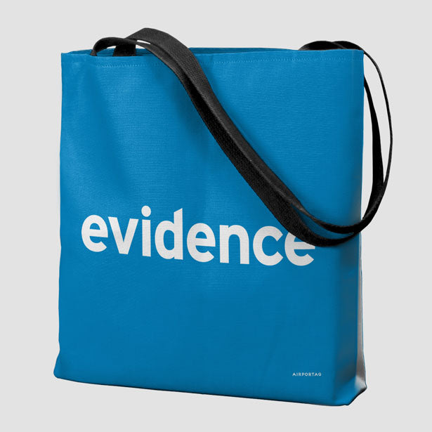 Evidence - Tote Bag airportag.myshopify.com