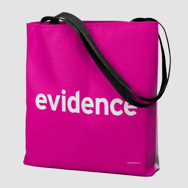 Evidence - Tote Bag airportag.myshopify.com